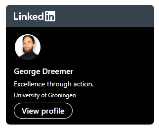 George Dreemer Linkedin
