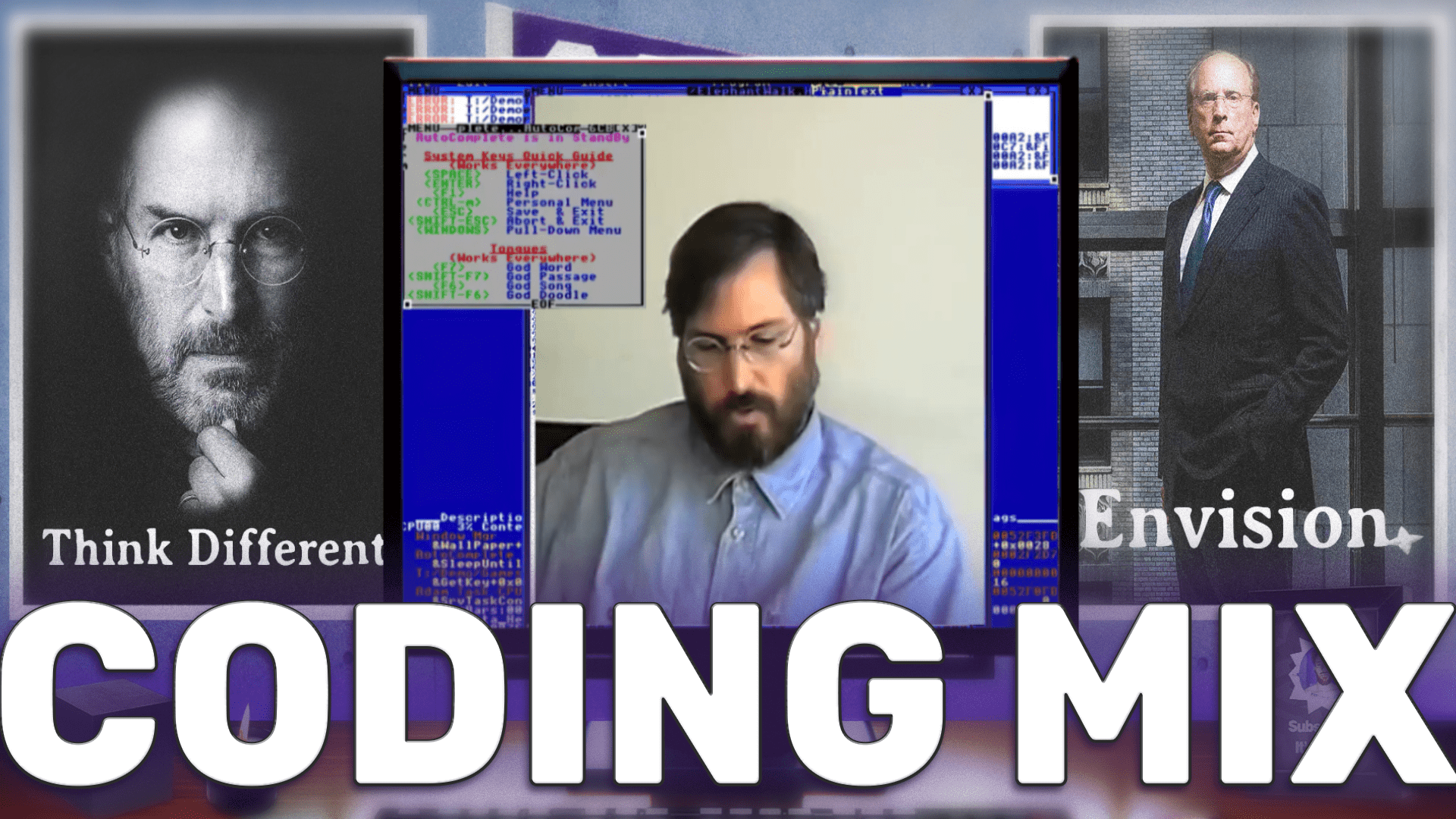 Steve Jobs music mix for coding thumbnail for anabolic musick